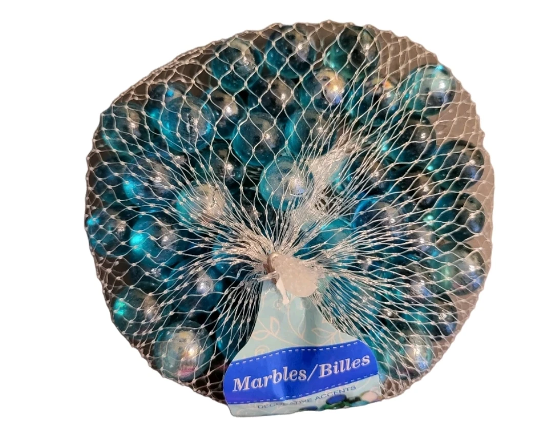 Blue Decorative Glass Marbles/Billes