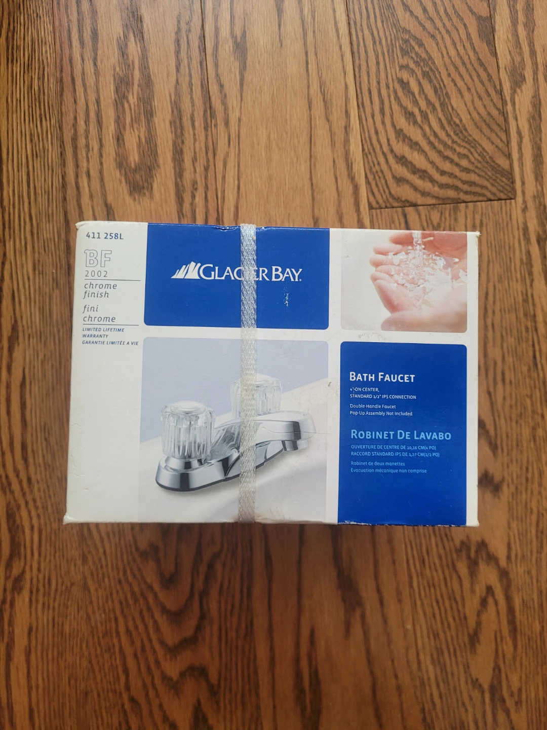 Glacier Bay Chrome Bath Faucet BF 2002