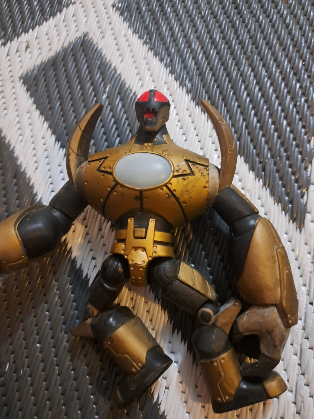 Gold Robot Action Figure Toy
