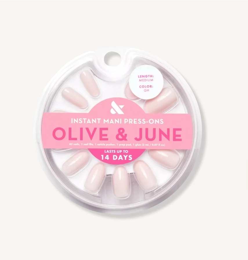 Olive & June Instant Mani Press-On Nails - GH - Medium Length
