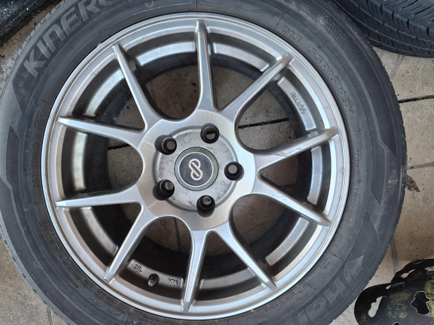Enkei RPF1 Wheel with Kinergy Tire - photo 3