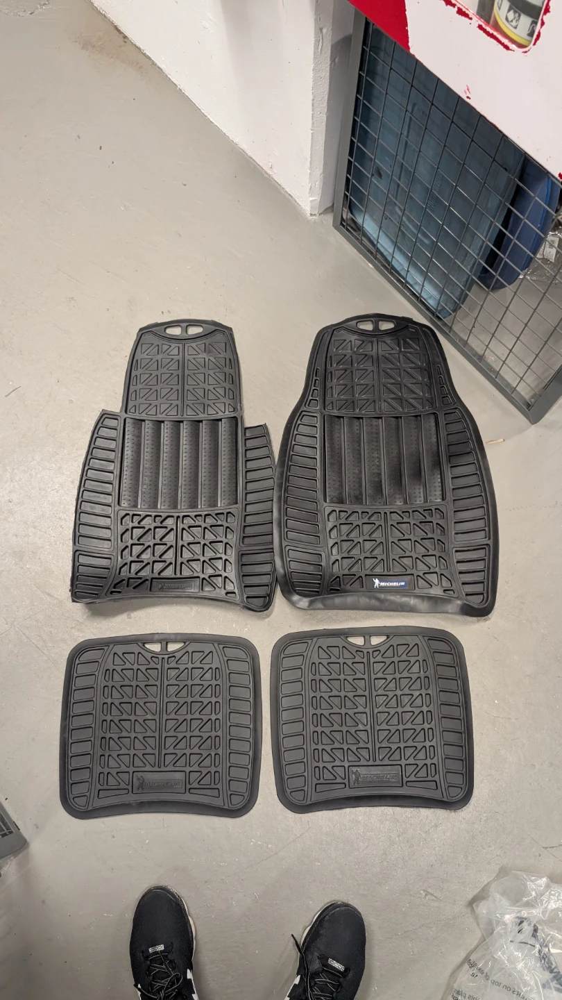 Michelin All-Season Rubber Floor Mats - Set of 4