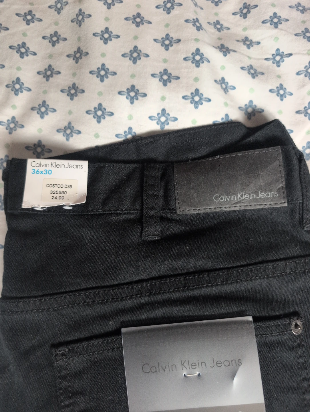 Calvin Klein Jeans Black Straight Leg Jeans - photo 2