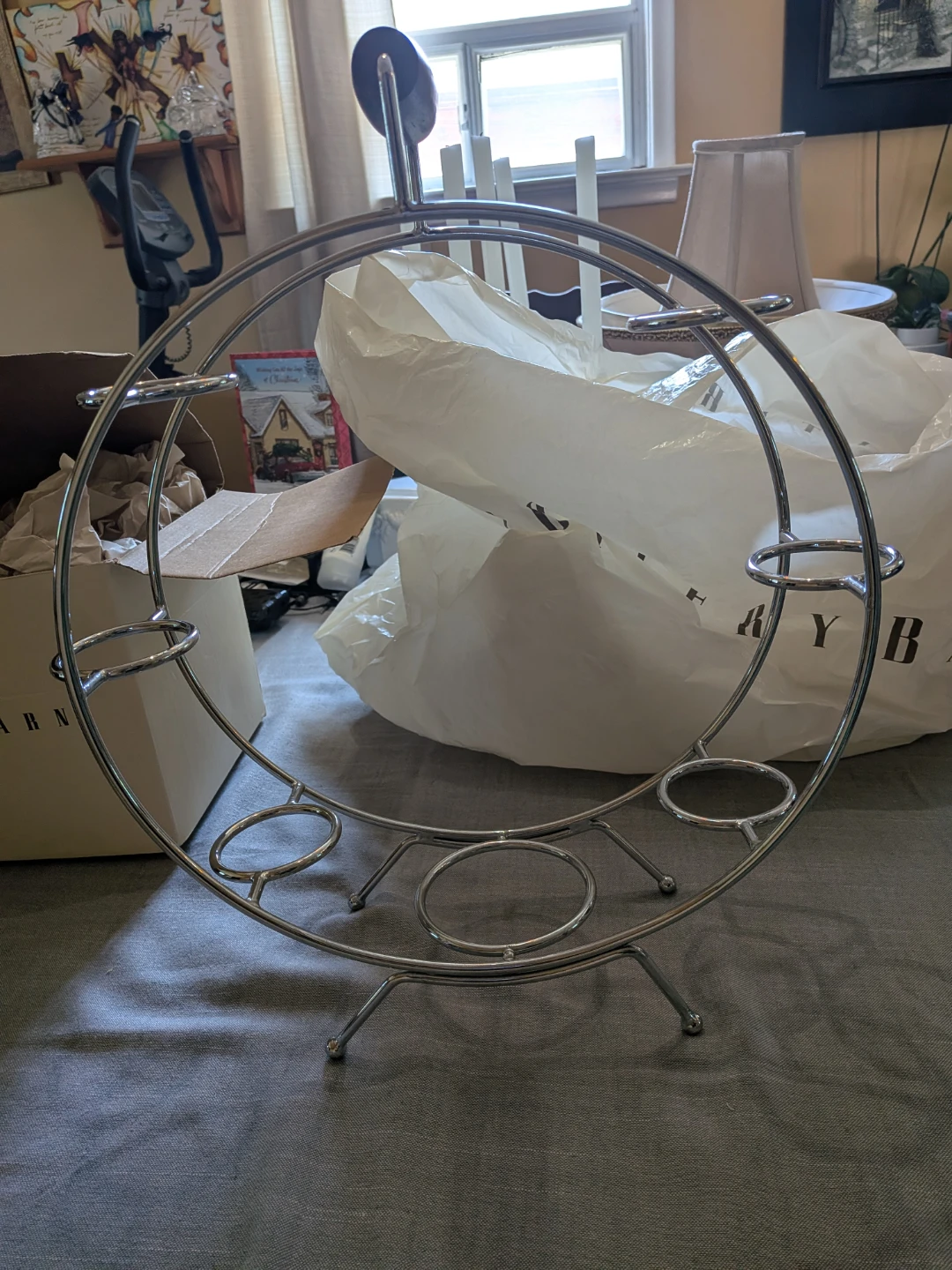 Pottery Barn vintage Ferris wheel for drinks - photo 4