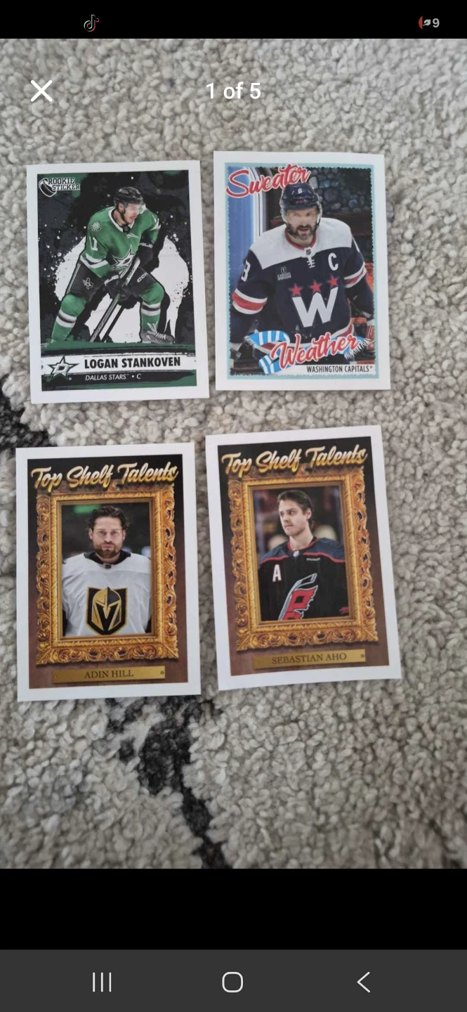Logan Stankoven Dallas Stars Rookie Card