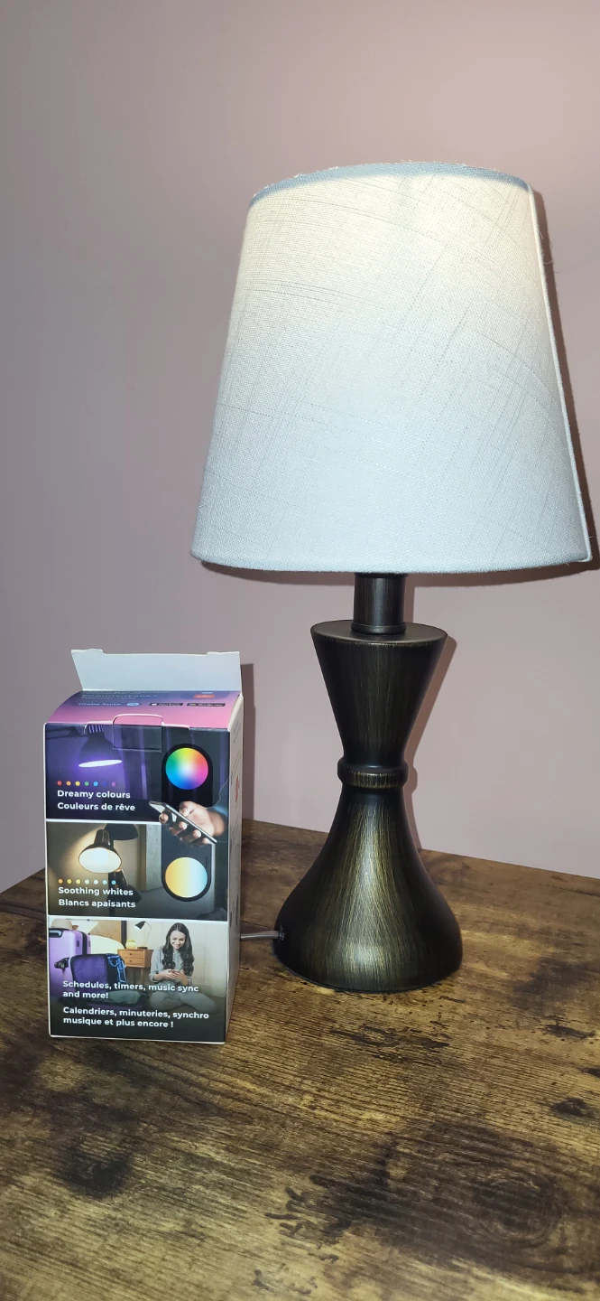 New Table Lamp + BRAND NEW Globe Smart Bulb - $40 OBO - photo 2