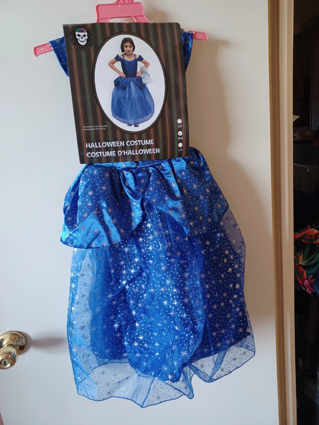 Blue Sparkle Halloween Costume Dress
