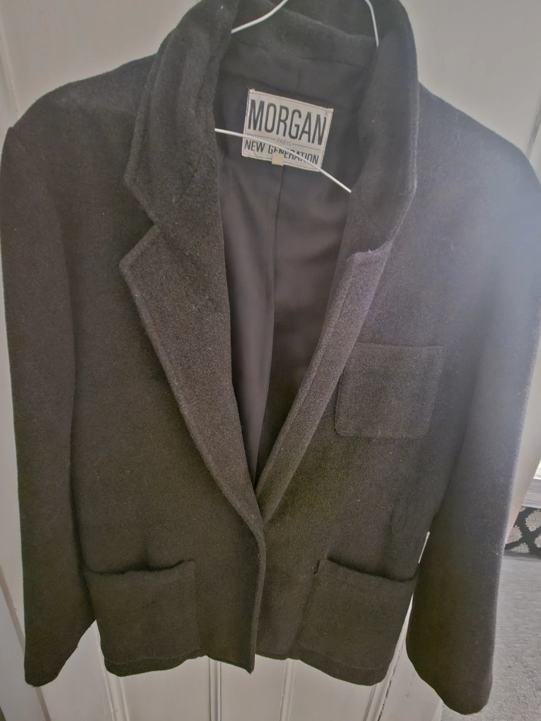 Morgan Paris New Generation Black Blazer - Size 18