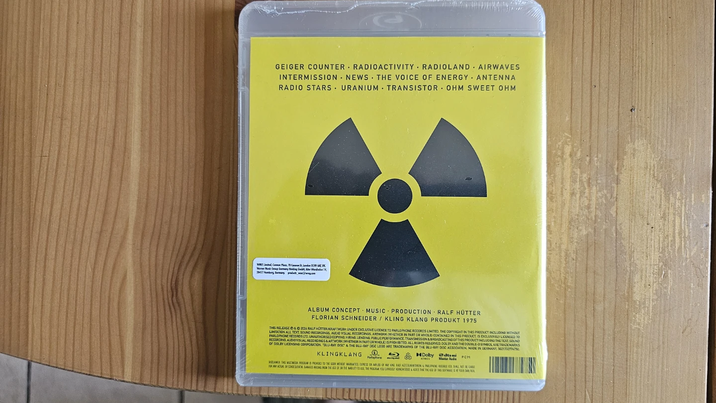 Kraftwerk Radio-Activity 50th Anniversary Edition Blu-ray - photo 2