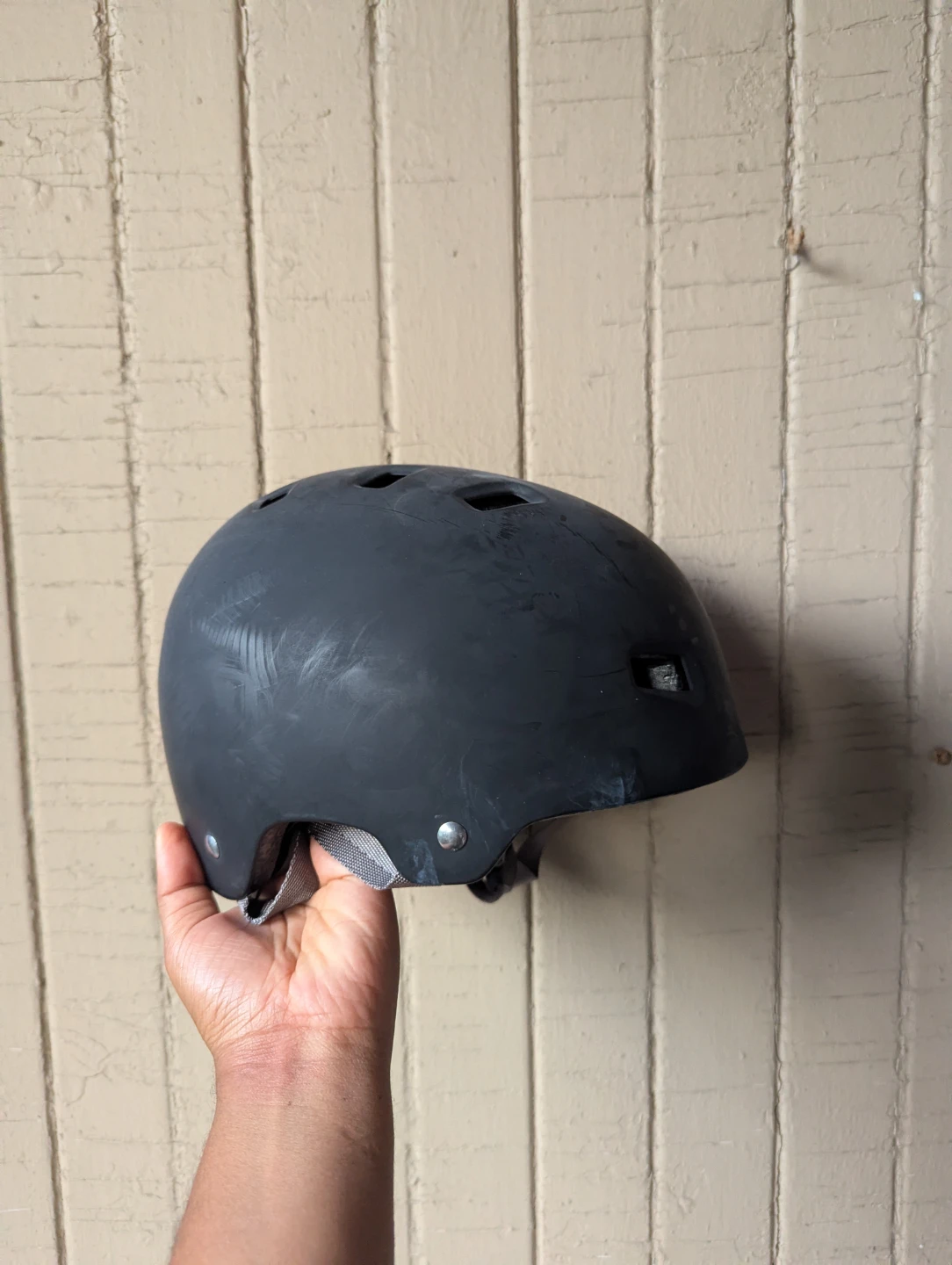 Kids Black Bike/skate Helmet - photo 3