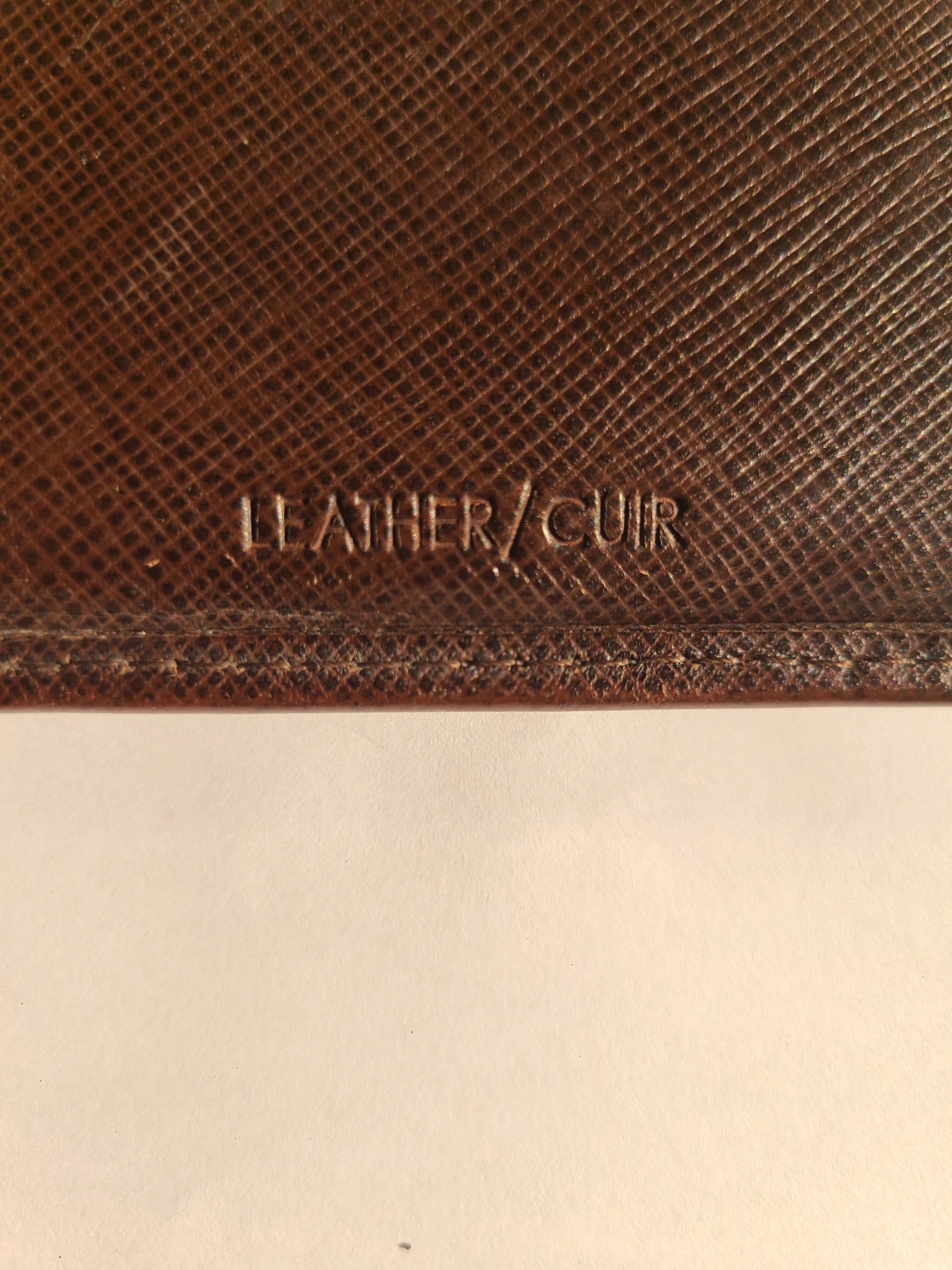 Genuine Leather Calvin Klein Men's Brown Bifold Wallet - photo 3