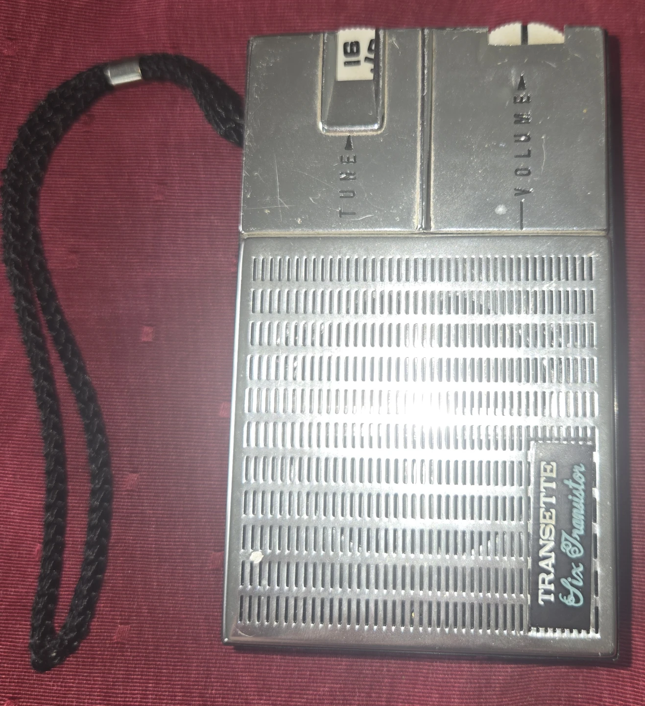 TRANSETTE Six Transistor Radio circa 1950's