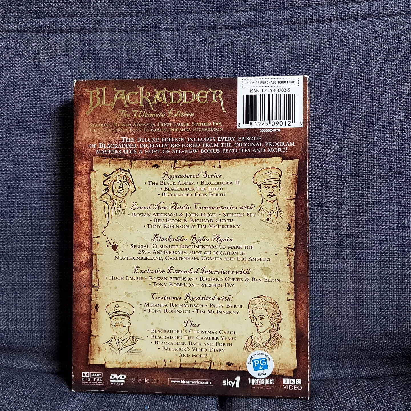 Blackadder Remastered The Ultimate Edition DVD Box Set - photo 2