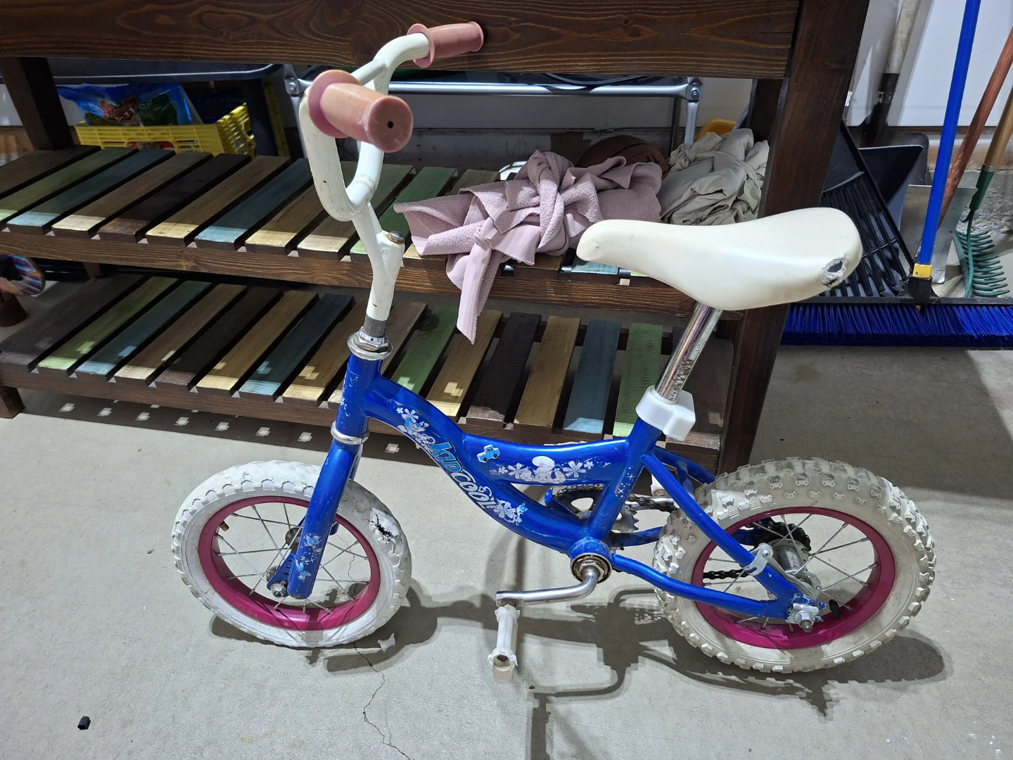 Blue Kids Balance Bike