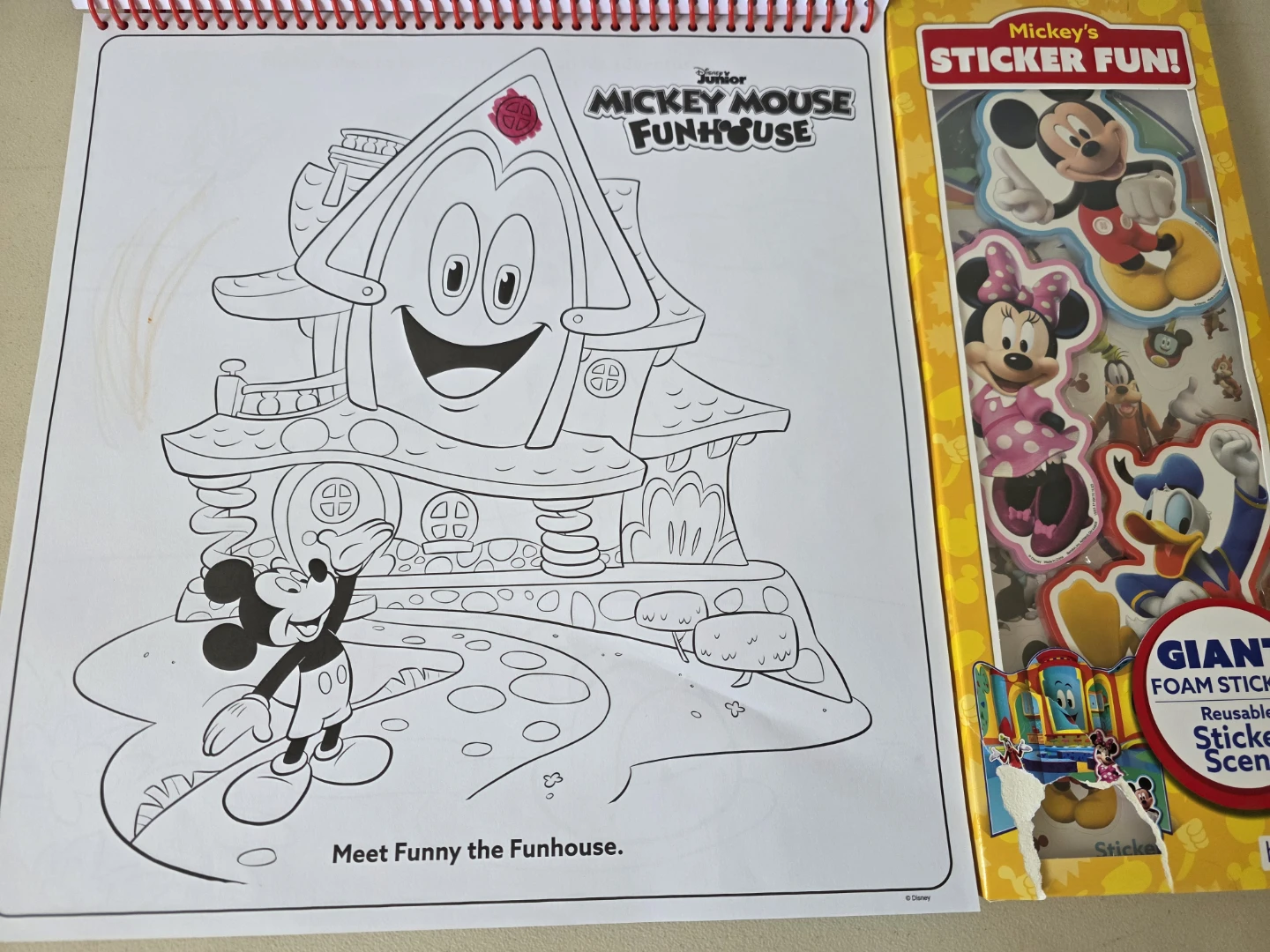 Disney Mickey Mouse Activity Pad & Sticker Fun! - photo 3