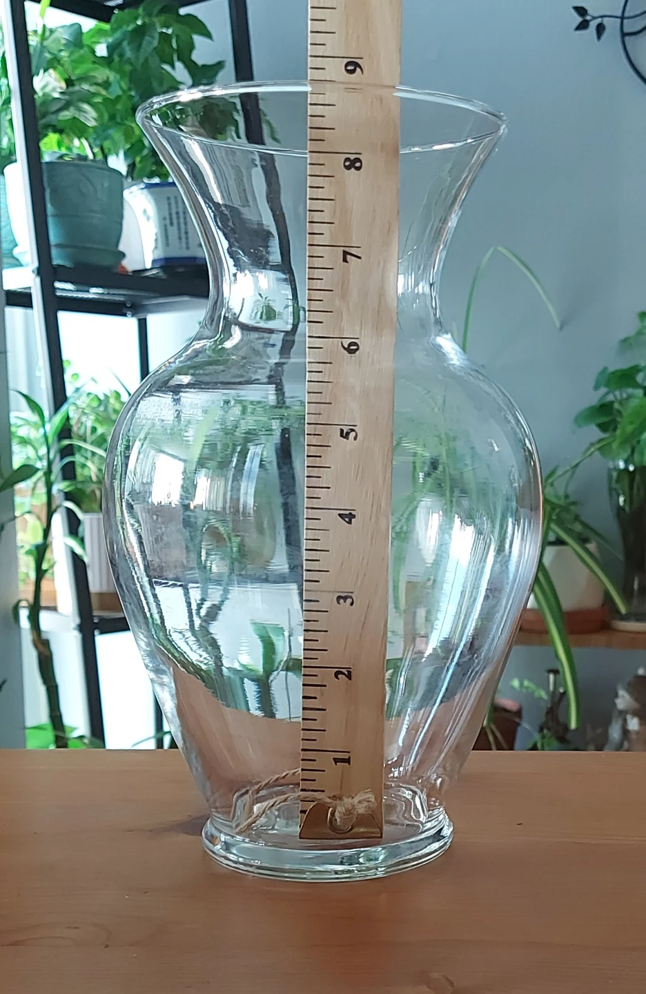 Clear Glass Vase - photo 2