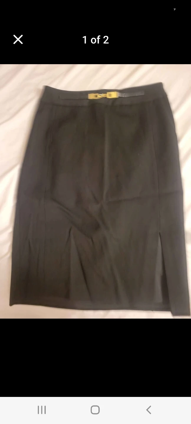 Express Black Pencil Skirt