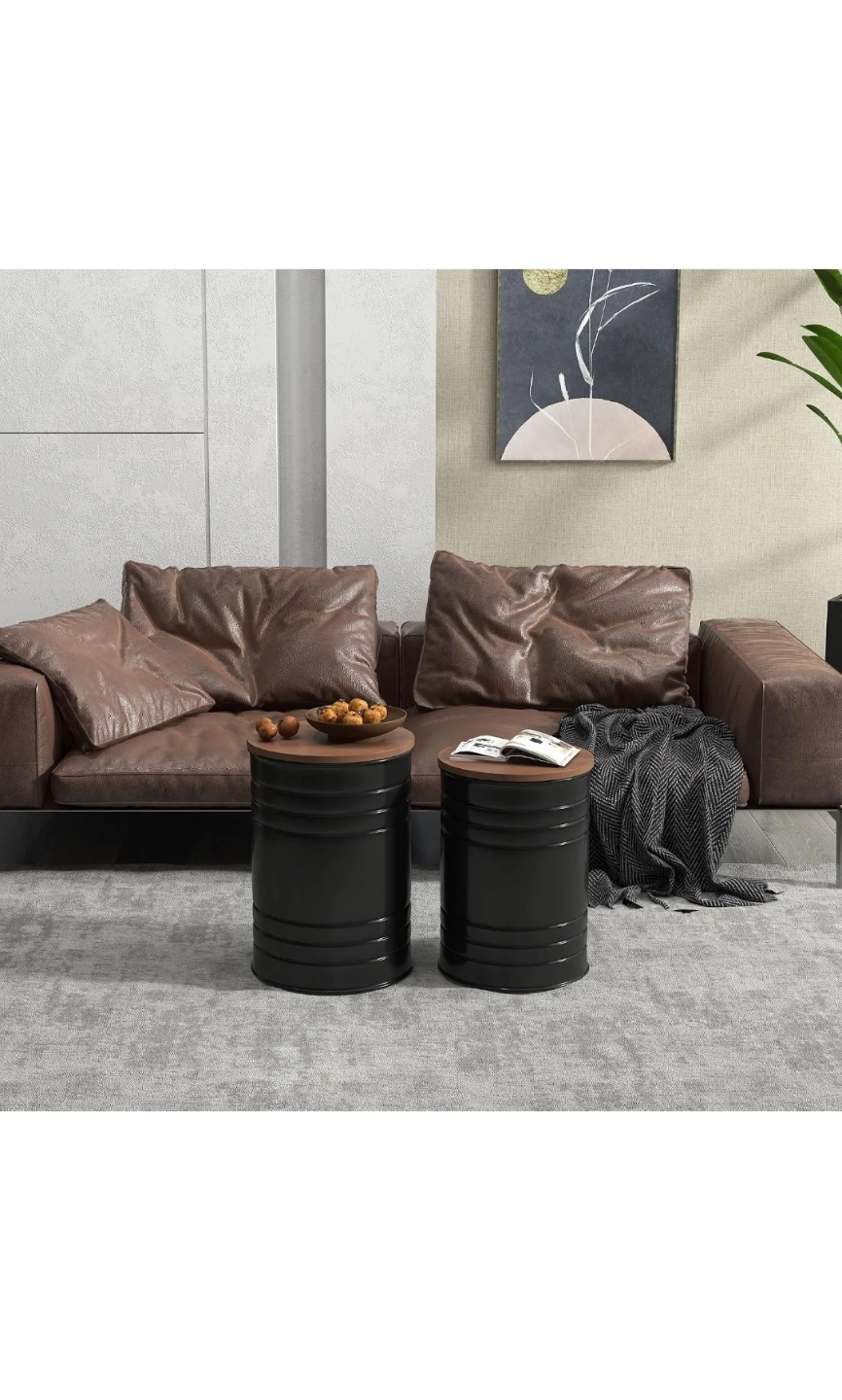 HOMCOM Side tables 2 set - photo 2