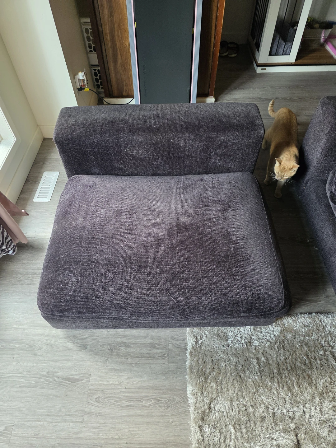 Crate & Barrel Downfilled Sectional - photo 5