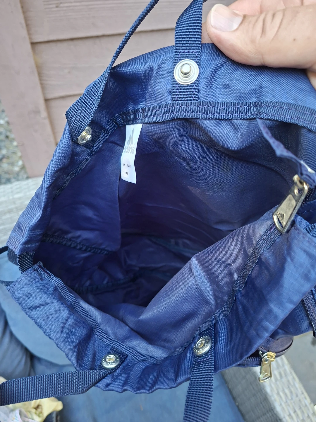 Adidas Blue Drawstring Backpack - photo 4