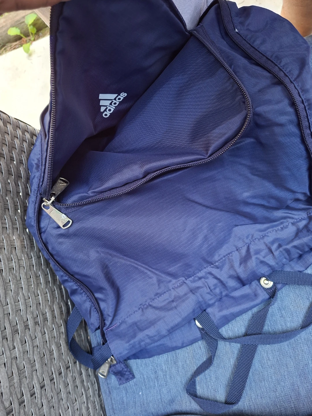 Adidas Blue Drawstring Backpack - photo 5