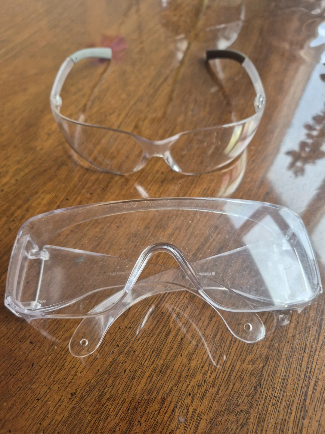Clear Safety Glasses 5 cad each