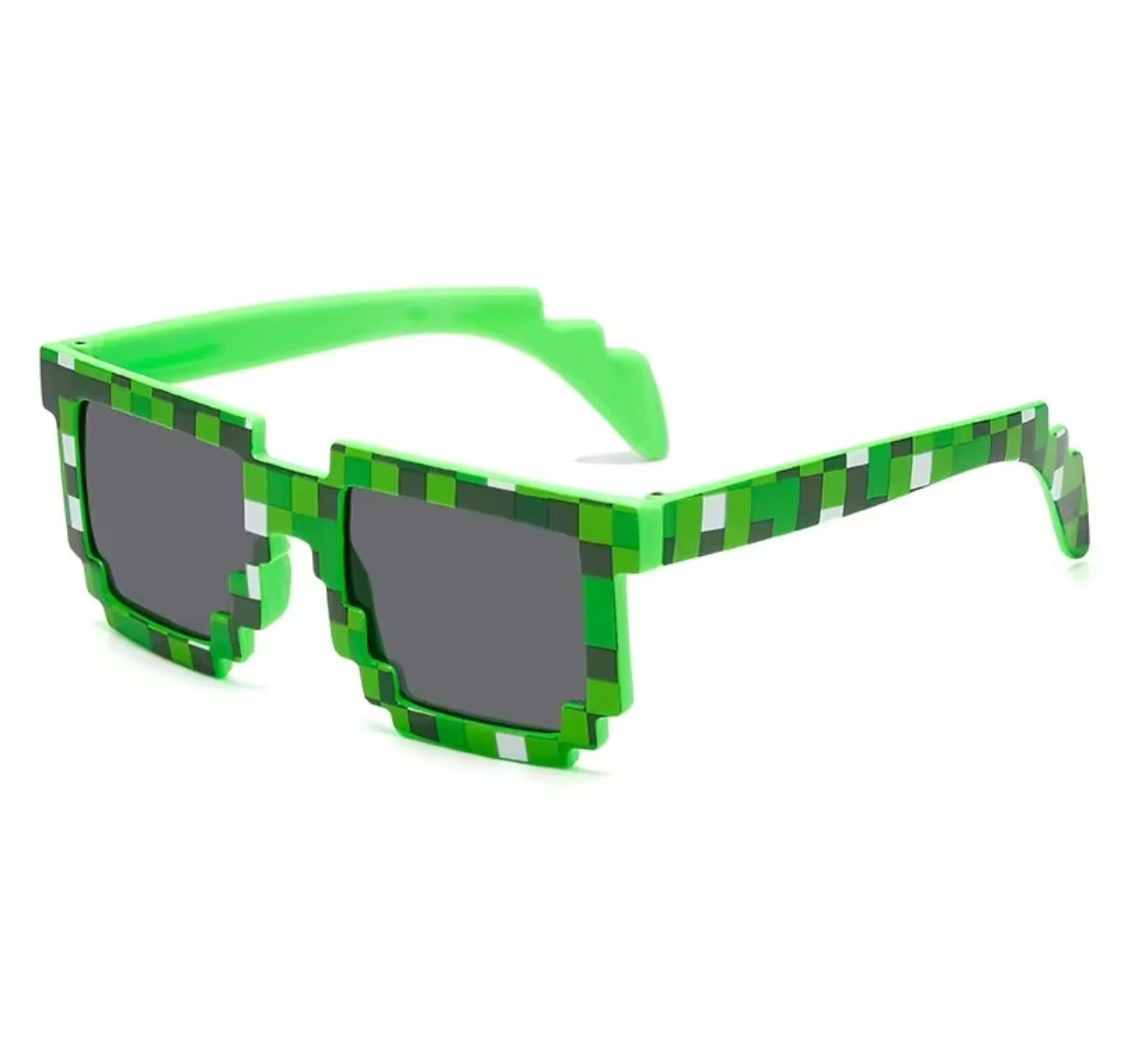 Pixelated Green Sunglasses - photo 2