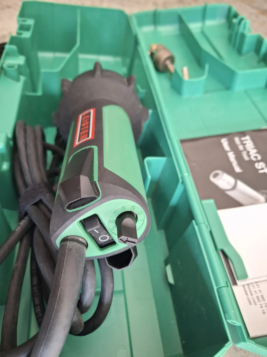 Leister TRIAC ST Hot Air Tool with Case - photo 2
