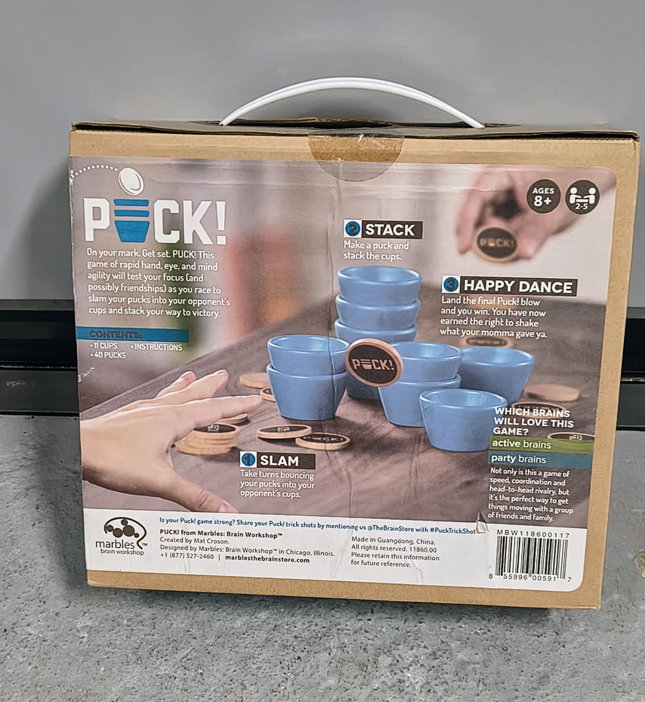 Marbles Brain Workshop PUCK! Game - photo 2