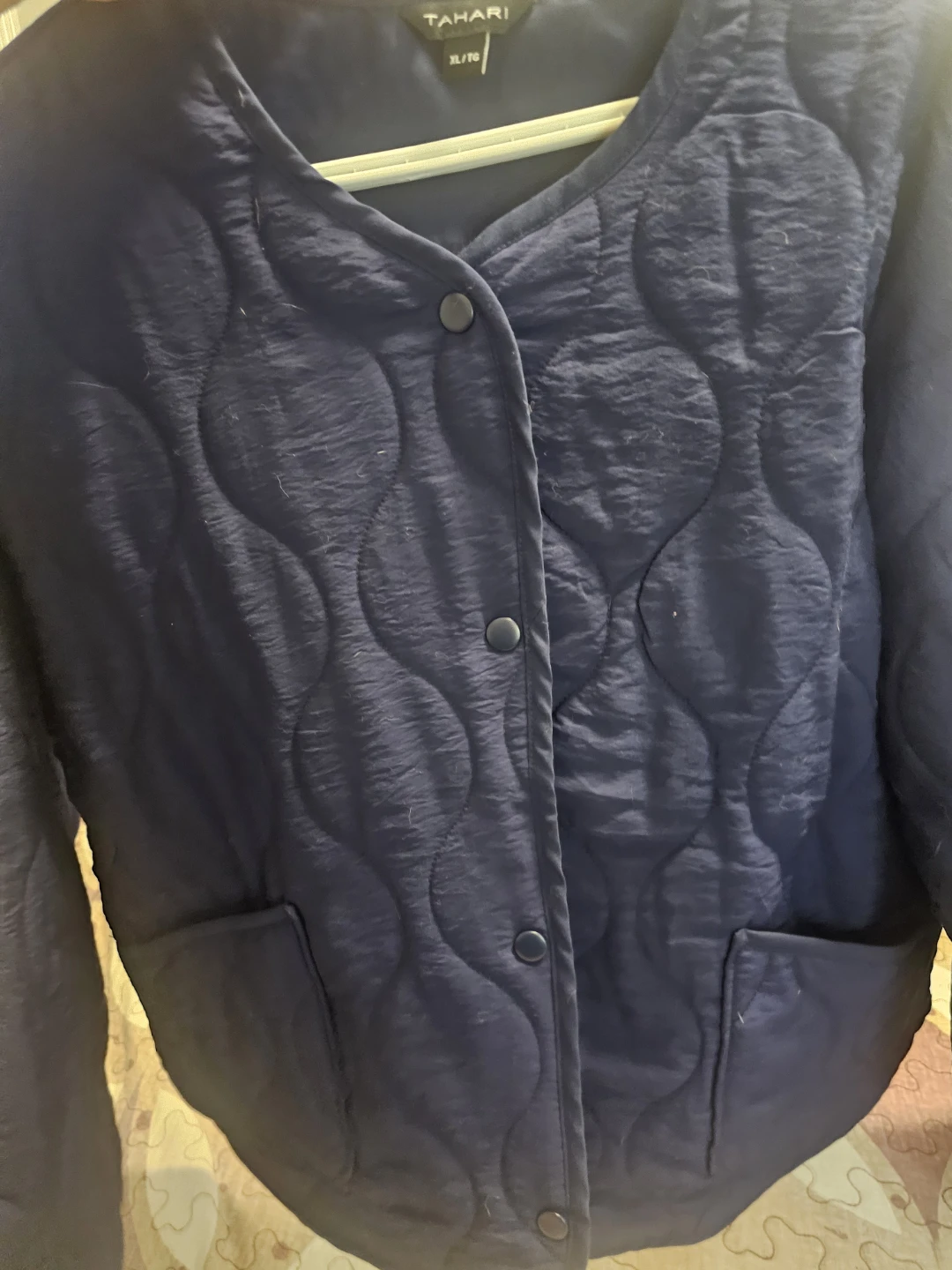 Womans blue coat - photo 3