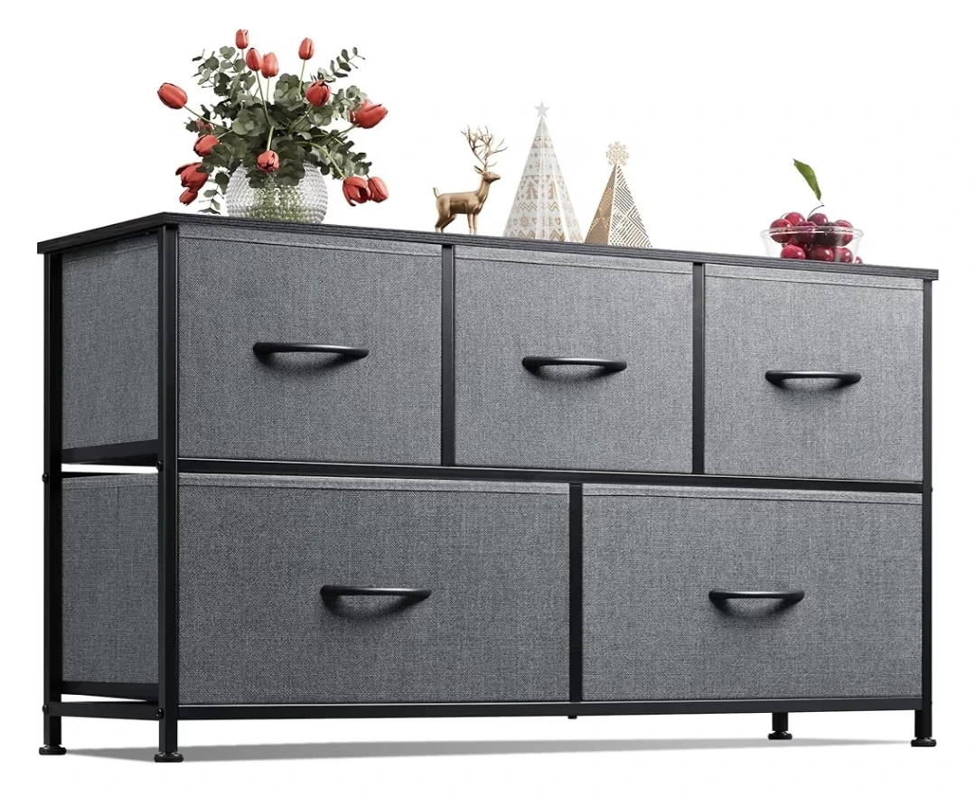 5-Drawer Fabric Dresser