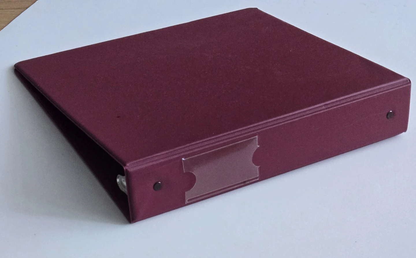 Maroon 3-Ring Binder