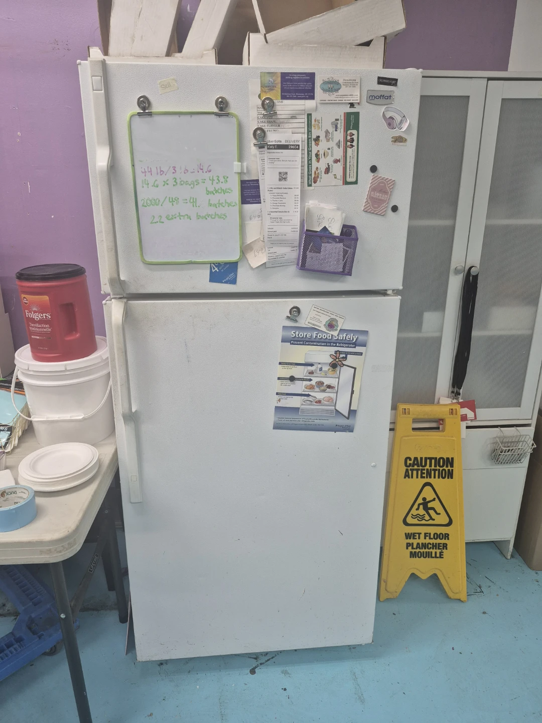 White Top-Freezer Refrigerator