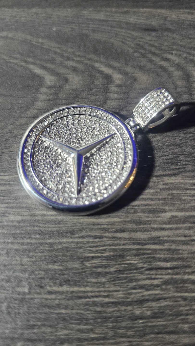 Mercedes-Benz Star Pendant with Diamonds - photo 5