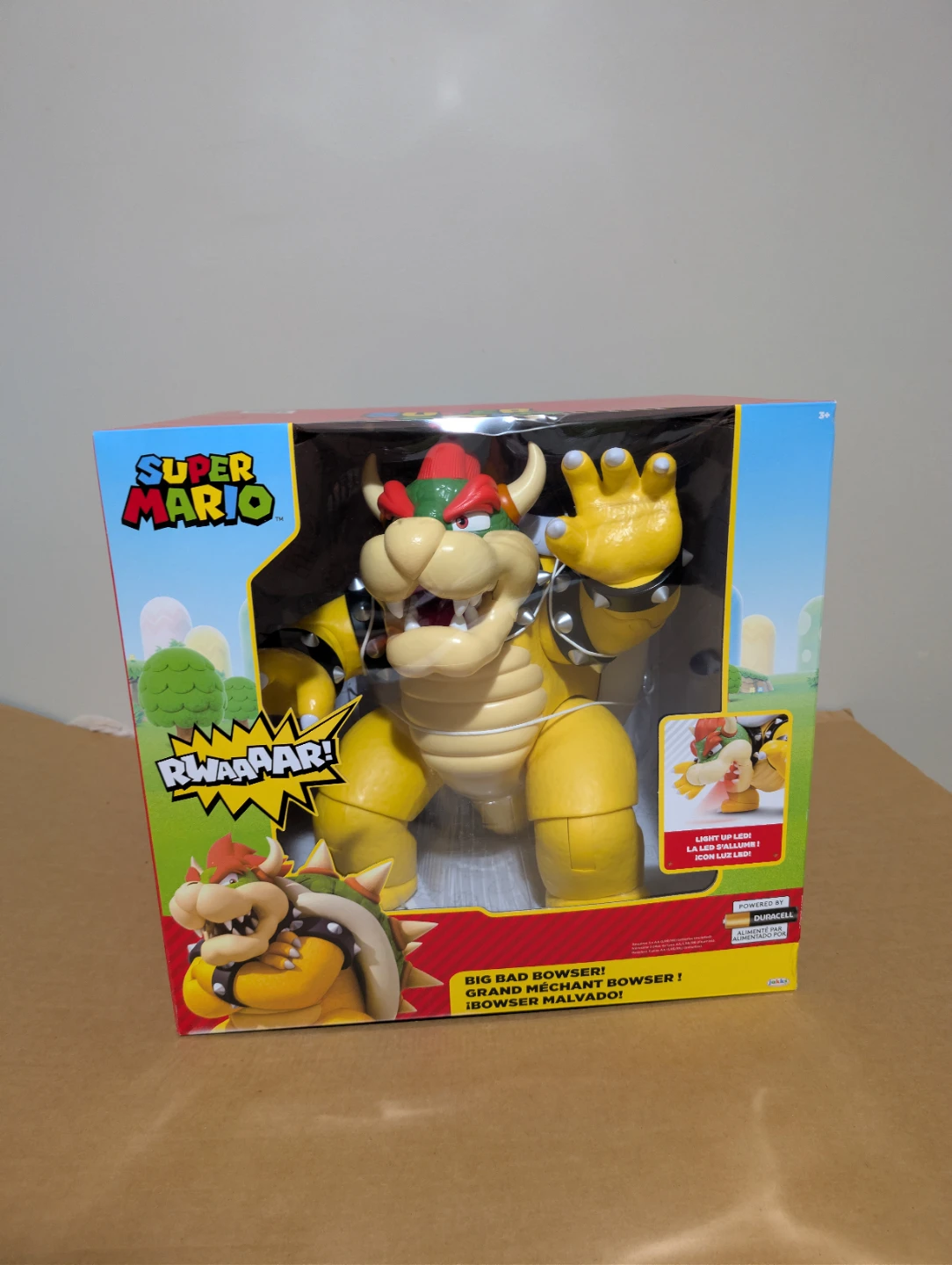 Big Bad Bowser Super Mario Action Figure 12” - photo 5