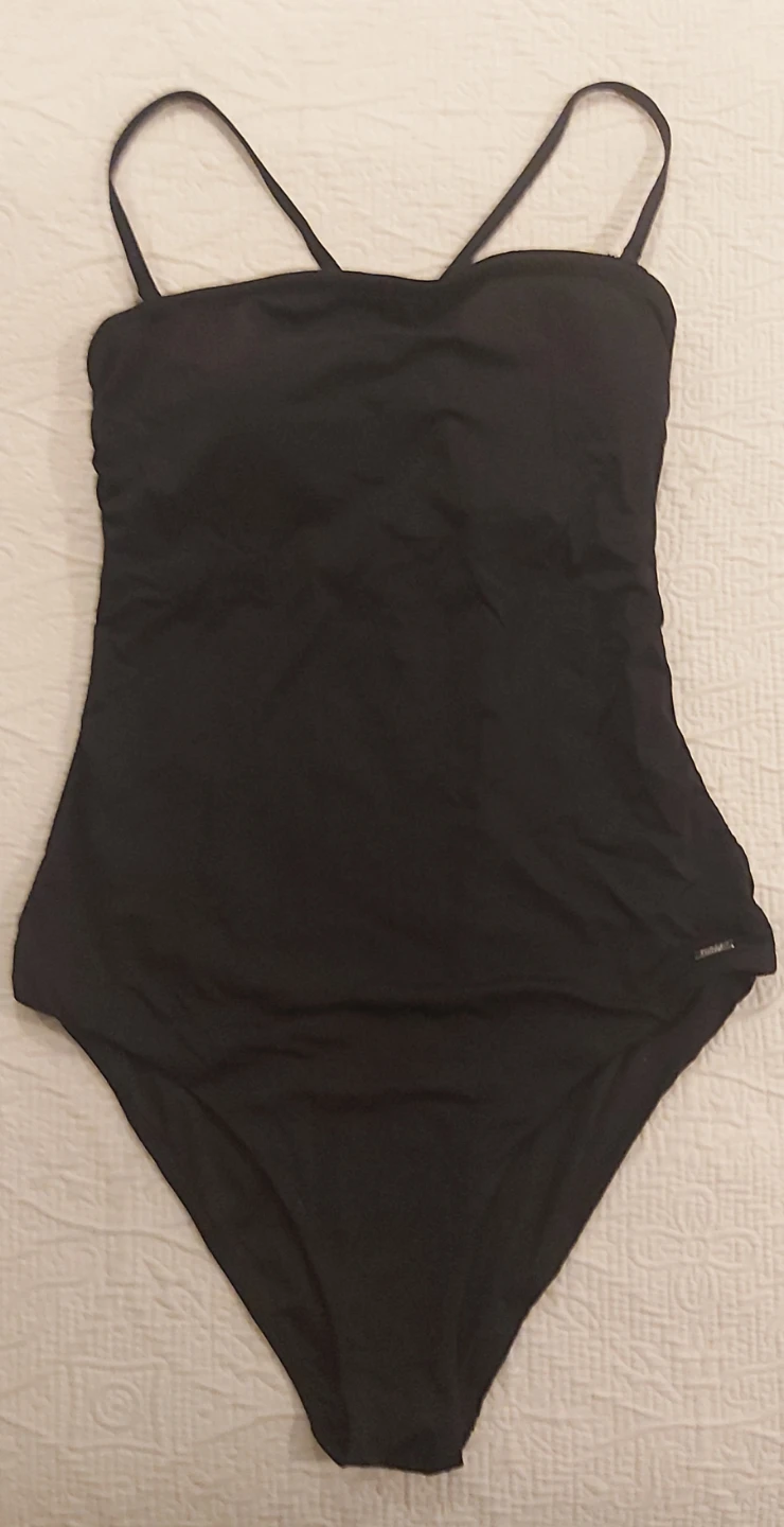 Far West Black One-Piece Swimsuit S/P