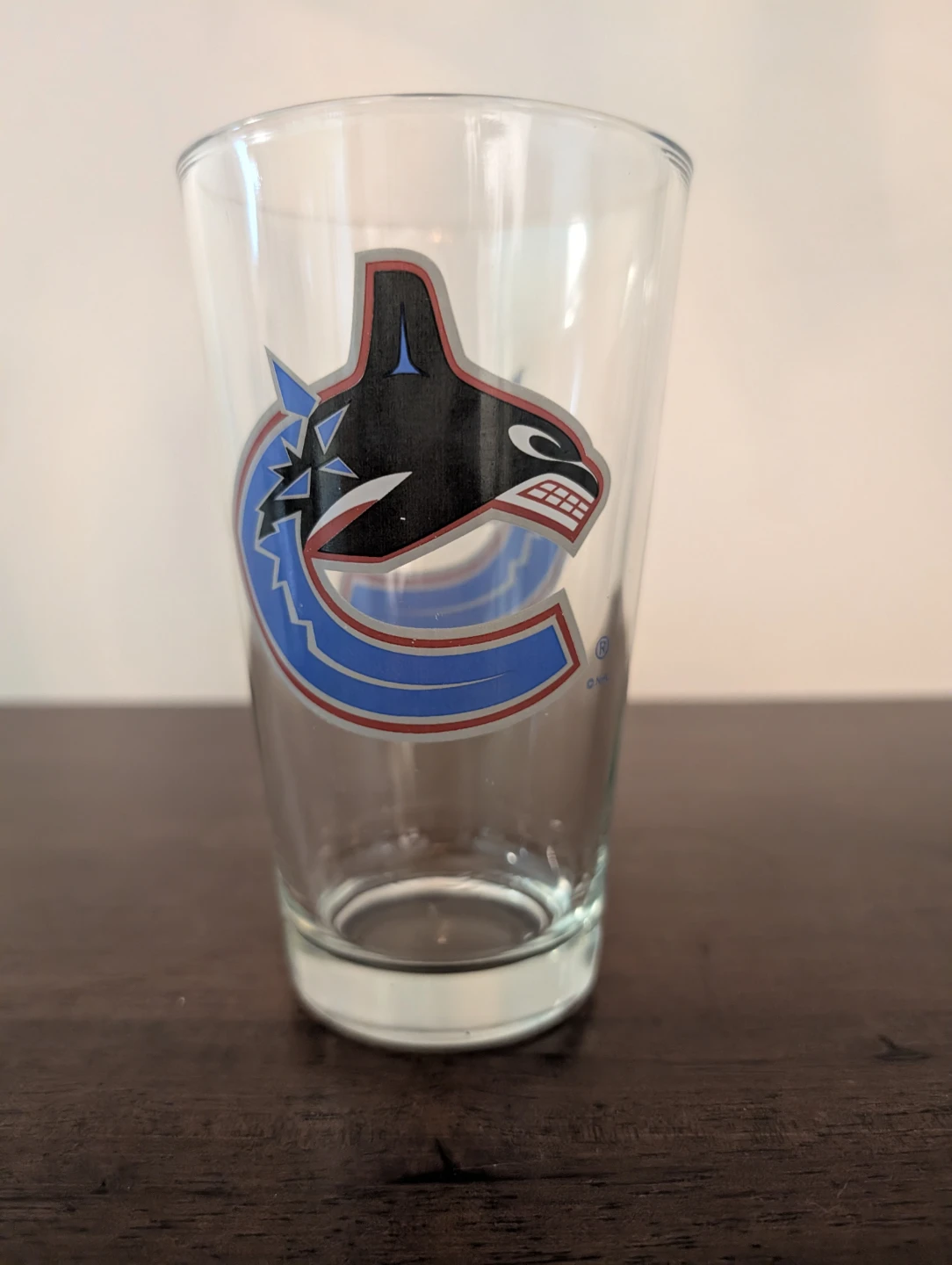 Vancouver Canucks Pint Glass