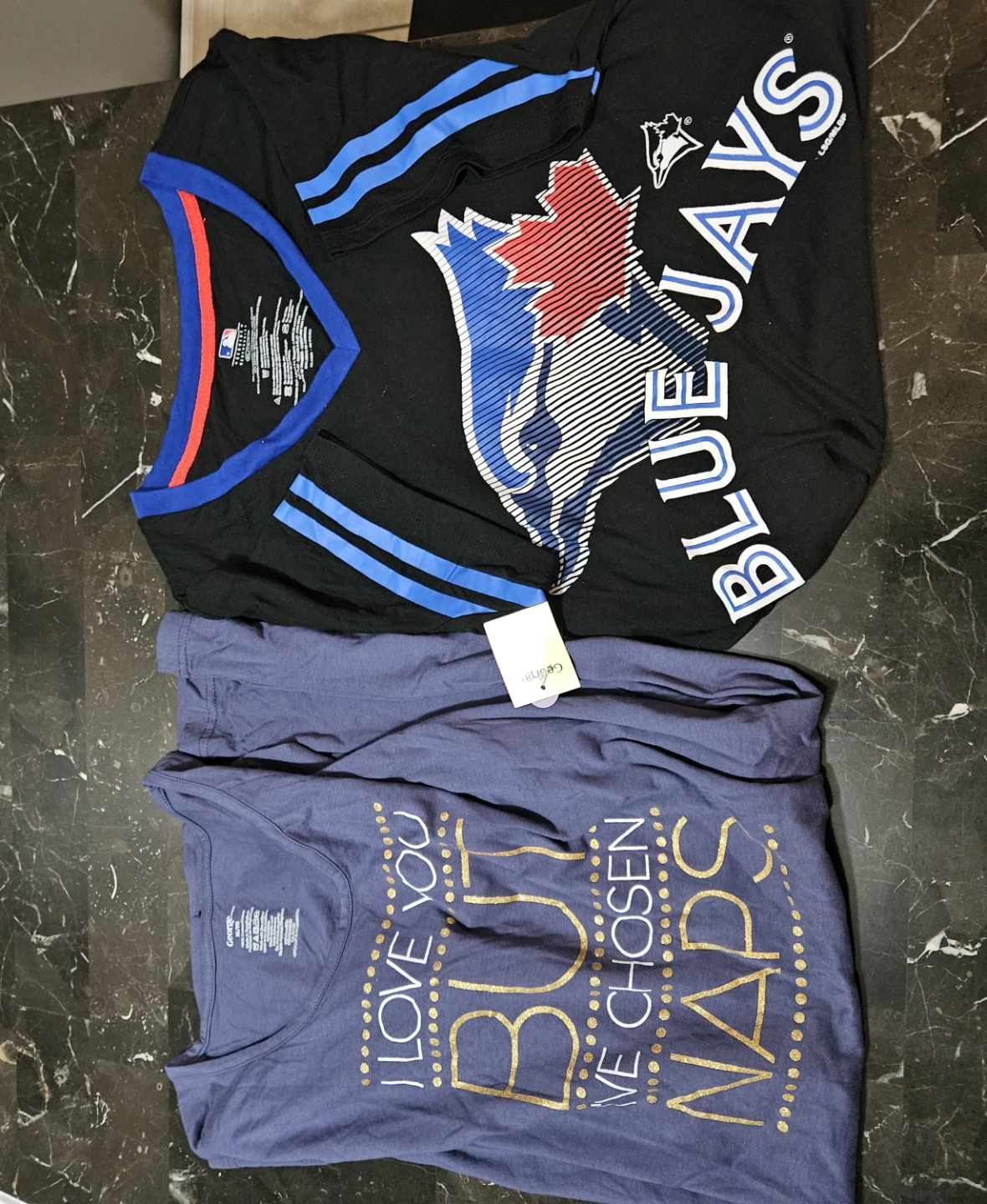 George & Blue Jays Night shirts