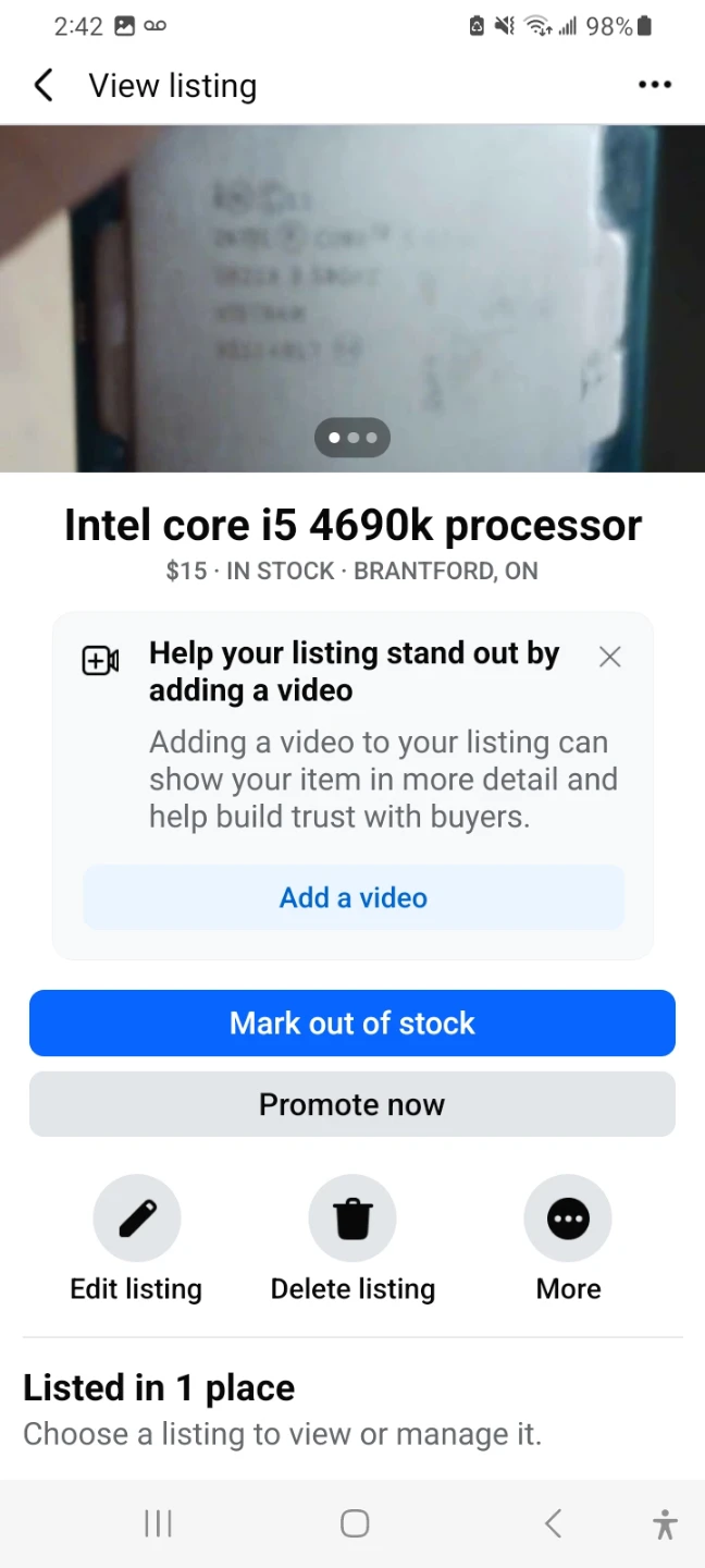 Intel Core i5-4690k Processor - photo 3