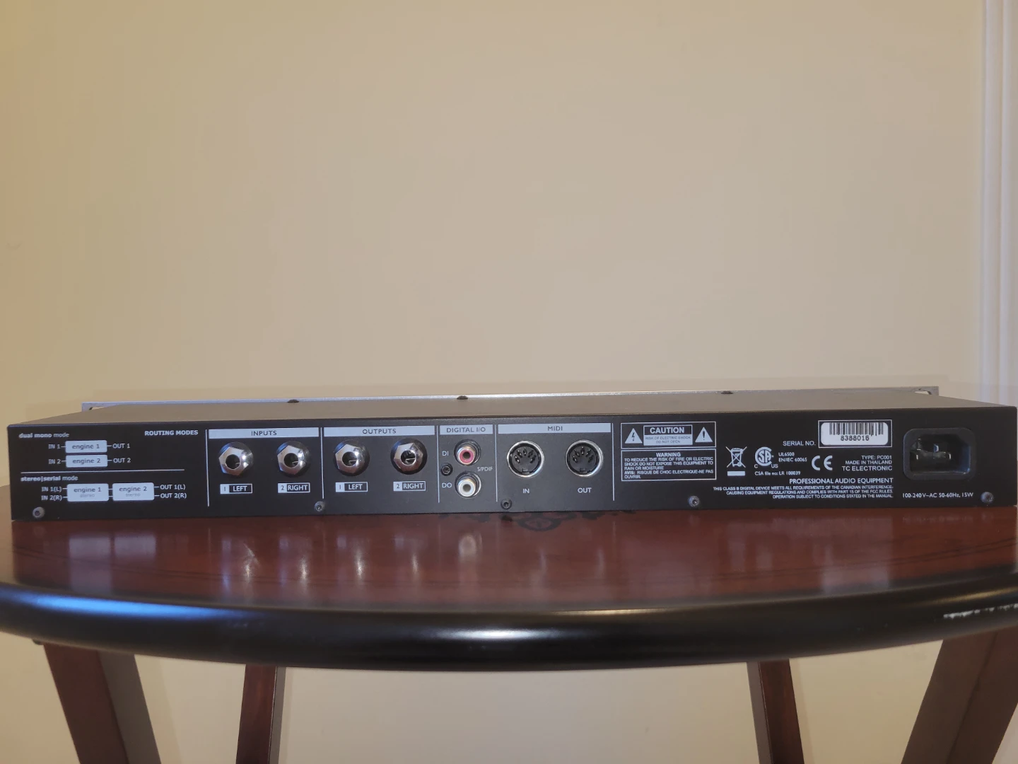 T.C. Electronic C300 Dual Stereo Gate/Compressor - photo 2