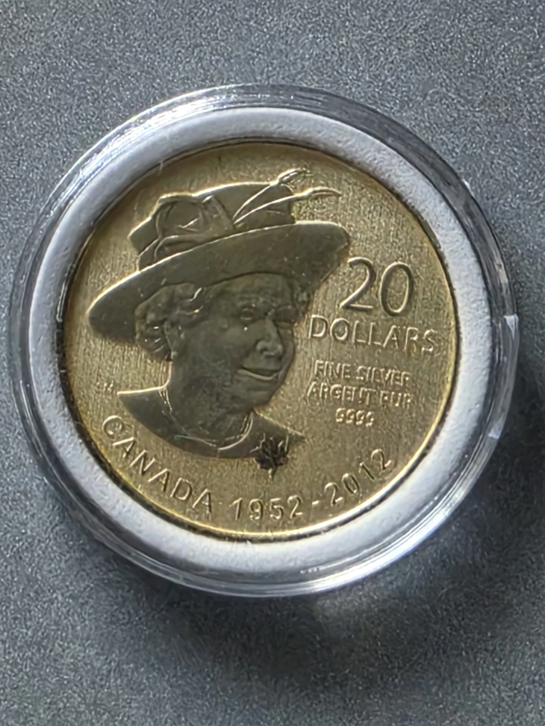 1952-2012  $20 Commemorative Queen Victoria Proof Silver coin