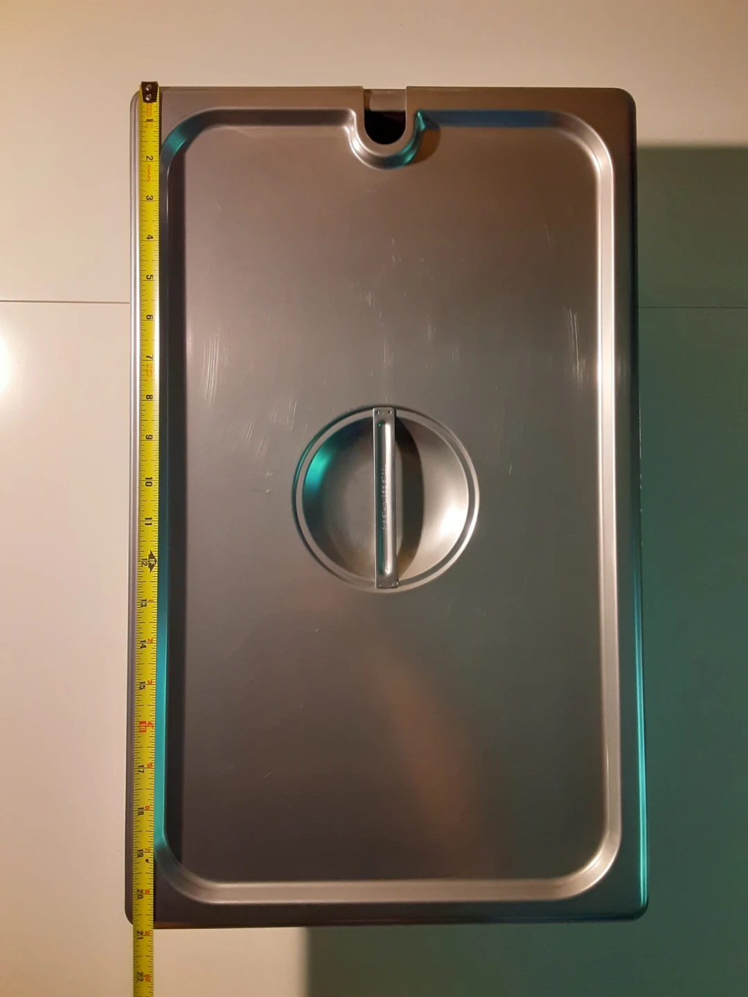 Large - 18/8 Stainless Steel Hotel Pan, Perforated Insert & Lid - photo 5