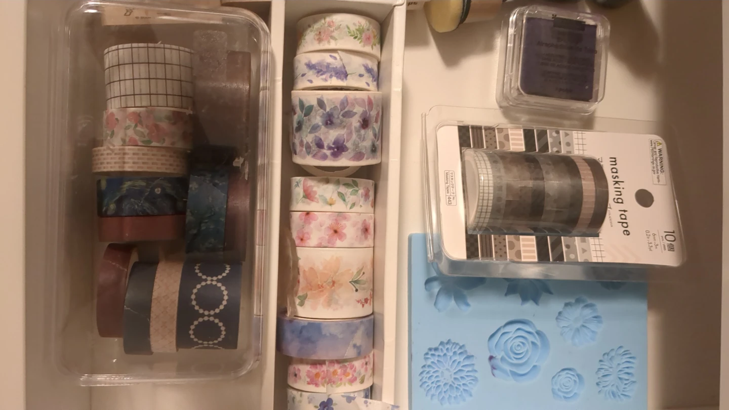 Arts and Crafts supplies - washi tape, stamps, inks etc - photo 2