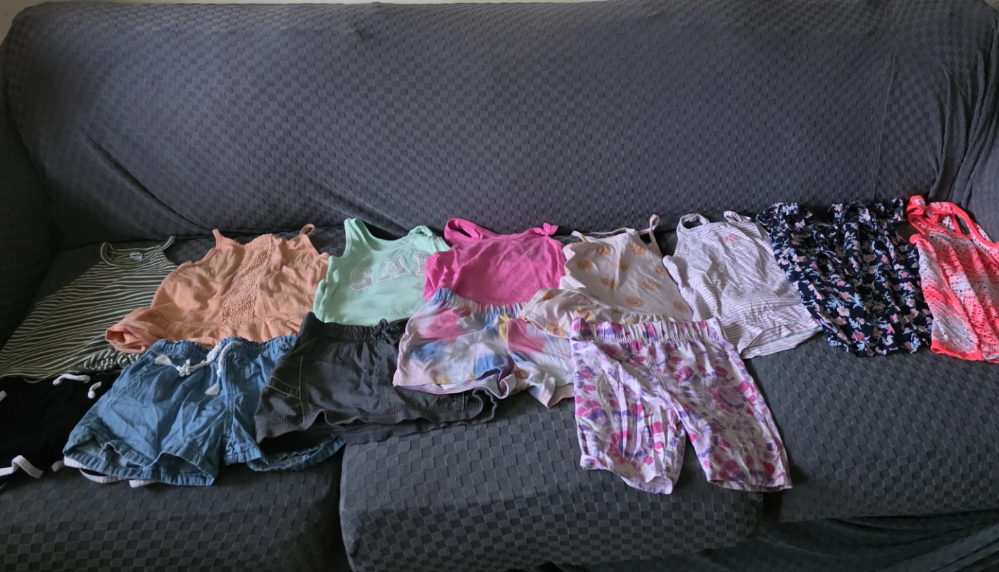 Girls' Summer Clothes Lot 6/7