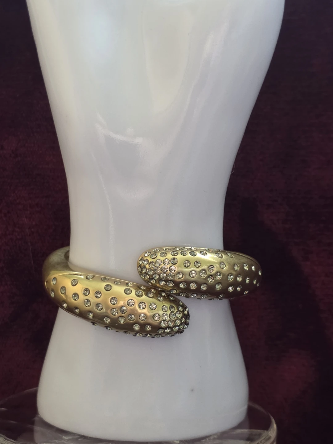 Lia Sophia Crystal Embellished Cuff Bracelet - photo 4