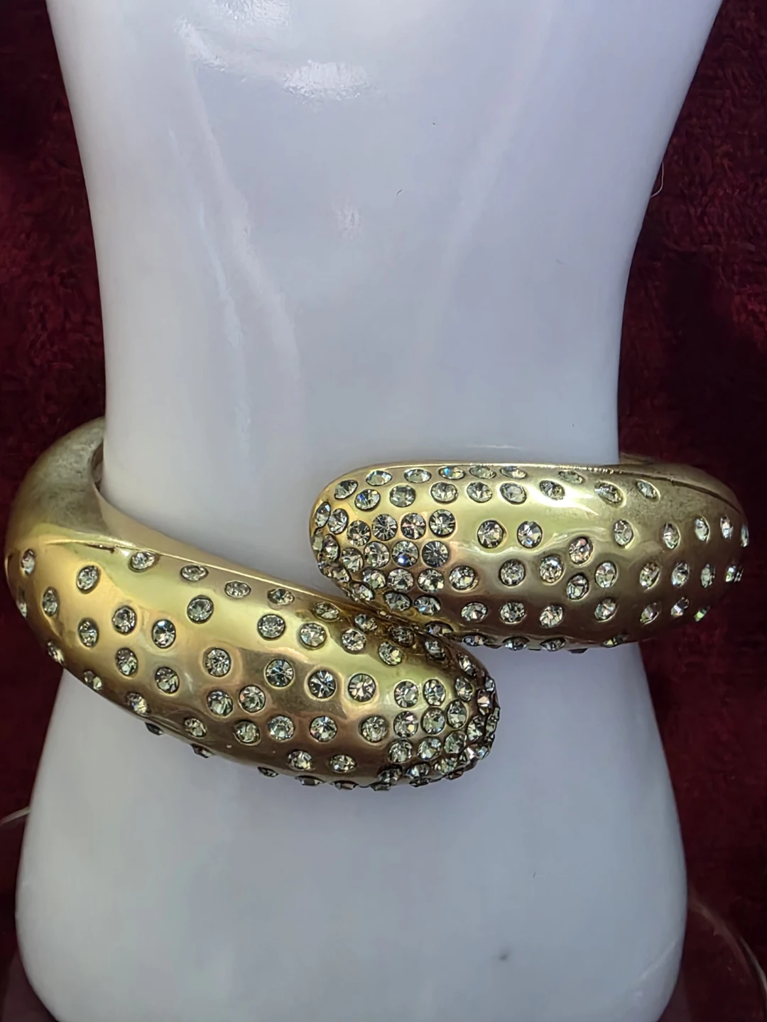 Lia Sophia Crystal Embellished Cuff Bracelet - photo 5