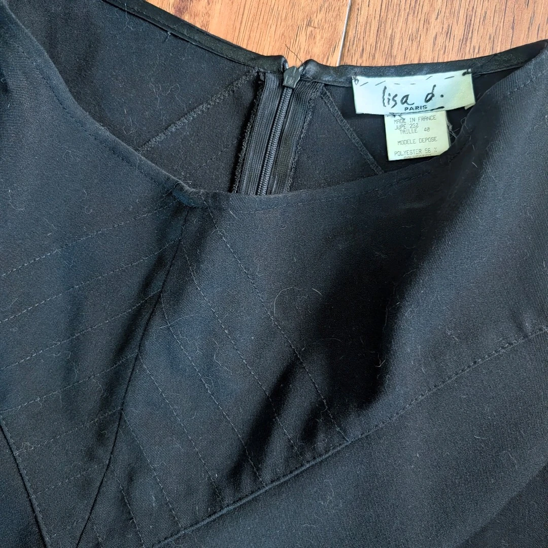 Vintage asymmetrical midi skirt - photo 2