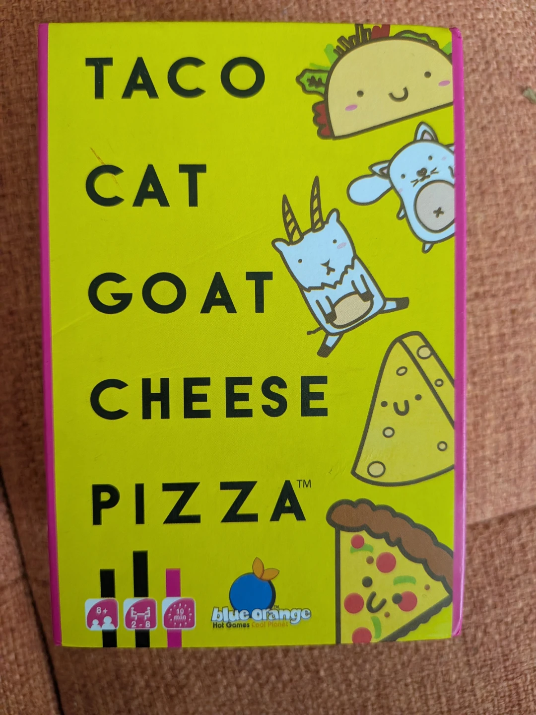Taco Cat Goat Cheese Pizza Card Game