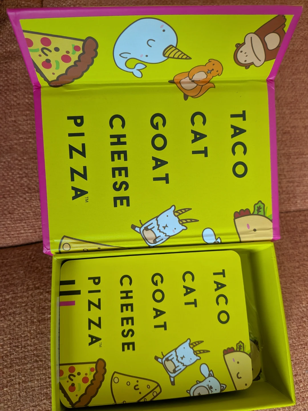 Taco Cat Goat Cheese Pizza Card Game - photo 3