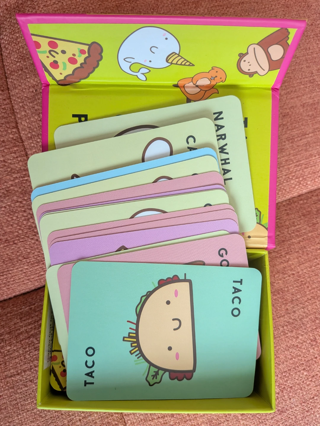 Taco Cat Goat Cheese Pizza Card Game - photo 4